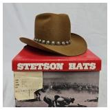 Stetson "Jackson" Cowboy Hat w/OB
