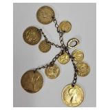 Foreign Coin Bracelet