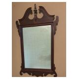 Mahogany Chippendale Style Mirror