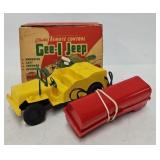 Andy Gard Battery Op Gee-I Jeep w/Orig Box