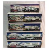 (5) Asst Hess Promo Trucks in Hess Factory Box
