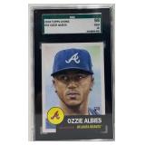 2018 TOPPS LIVING SET OZZIE ALBIES ROOKIE