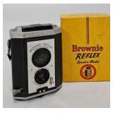 Kodak Brownie Reflex Synchro Model Camera w/OB