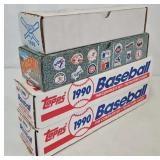 4 Factory Sealed Baseball Card Sets