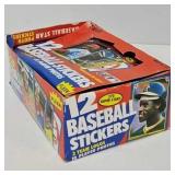 1983 Fleer Baseball Stickers Wax Box