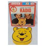 c1970 Sears "Winnie-The-Pooh" Transistor Radio