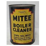 Sealed Tin Litho 1 Qt Can "Mitee" Boiler Cleaner