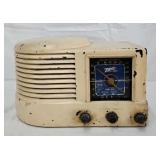 Zenith Model 6-D-512W Blue Dial Tube Type Radio