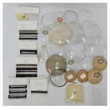 Lot Asst Antique Radio Dial Glass