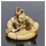 Antique Hand Carved Ivory Netsuke
