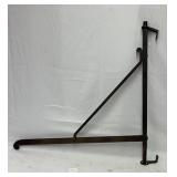 32" x 32" Hand Forged Iron Sign Bracket