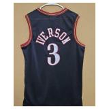 Allen Iverson Philadelphia 76ers Jersey Sz XL
