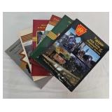 (6) Pennsylvania Railroad Coffee Table Books
