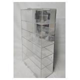 (6 Car) 1:18 Die Cast Mirrored Back Display Case