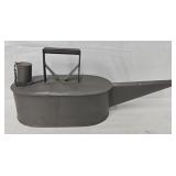 Antique Reading Railroad 24"L Engineers Oil Can