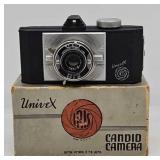 Antique Univex Iris Candid Camera w/Orig Box
