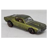 Olive Hot Wheels Redline Custom Mustang