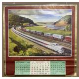 1956 Pennsylvania Railroad Calendar
