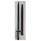 British Model 1907 WWI Bayonet w/Scabbard