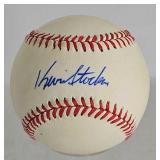 Kevin Stocker Autographed Baseball
