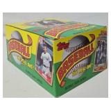 1987 Topps Baseball Wax Box