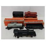 Lionel O-Gauge 1120 Loco w/Tender & (3) Cars