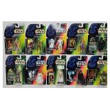 (10) 1995-99 POTF 3 3/4" Action Figures