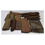 Lot Asst Antique Radio Restoration Speaker Fabric