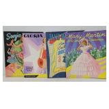 4) Vintage Paper Doll Books