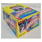 1986 Topps Baseball Wax Box