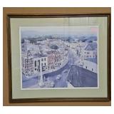 David L. Frame ï¿½Our Townï¿½ Signed Lithograph