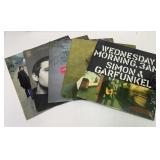 (5) High Grade Simon & Garfunkel LP Records
