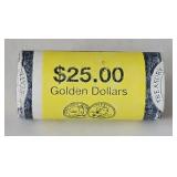 UNC Bank Roll (25) 2000P Sacagawea Dollars