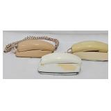 (3) Vintage Wall Mount Telephones