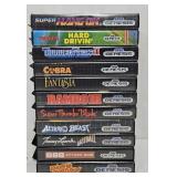 (11) Sega Genesis Video Game Cartridges w/OB