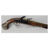 George Washington Flintlock Hawkins Pistol