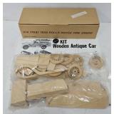 1920 Rolls Royce Fire Engine Wooden Model Kit