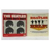 (2) Beatles Movie Sound Track LP Records