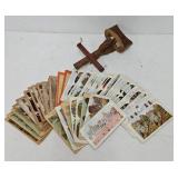 Antique Stereograph Viewer & (40) Slides