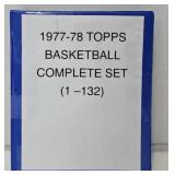 1977-78 Topps Basketball Complete Set (1 ï¿½ 132)