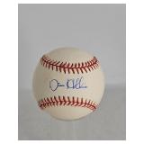 Dave Hollins Autographed Baseball