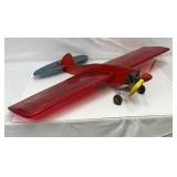 Vintage 29"L Balsa Line Control Model Airplane