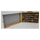 Mini Car Carry Case w/18 Toy Vehicles