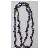 36" Amethyst Necklace -