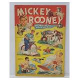 1941 Merrill Pub. Mickey Rooney Punch-Out Book