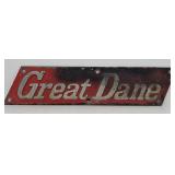 Great Dane Semi Truck Trailer Emblem