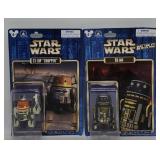 (2) Disney Parks Star Wars Droid Factory Figures