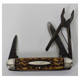 Antique Valley Forge Radio Pliers Pocket Knife