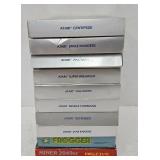 (10) Atari 5200 Video Game Cartridges w/OB