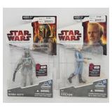 (2) Star Wars Legacy Collection Action Figures